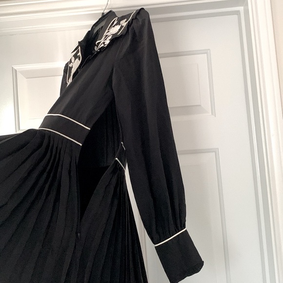 Authentic Kate Spade New York x The Madison Ave. Collection 100% Silk Shirtdress